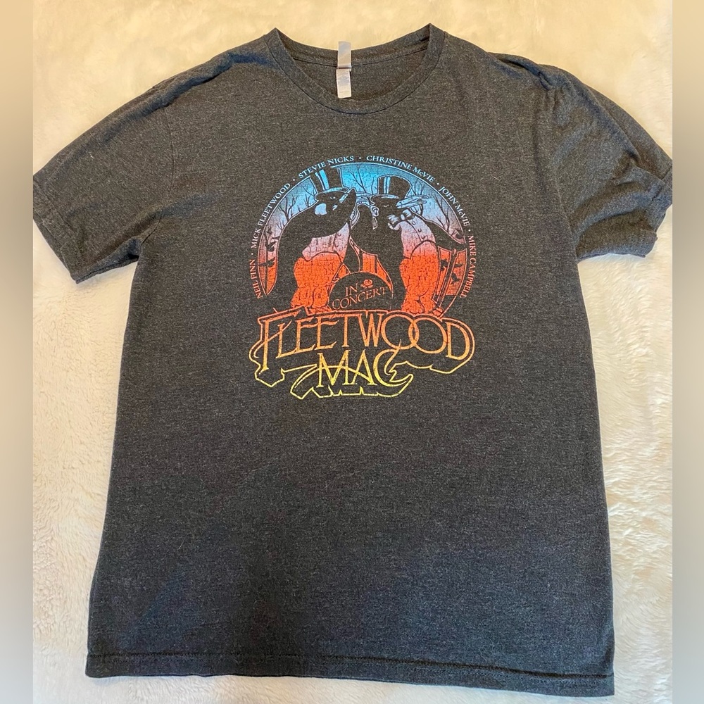 Vintage Fleetwood Mac Concert T-Shirt-Adult Size Large